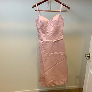 Light pink mini dress